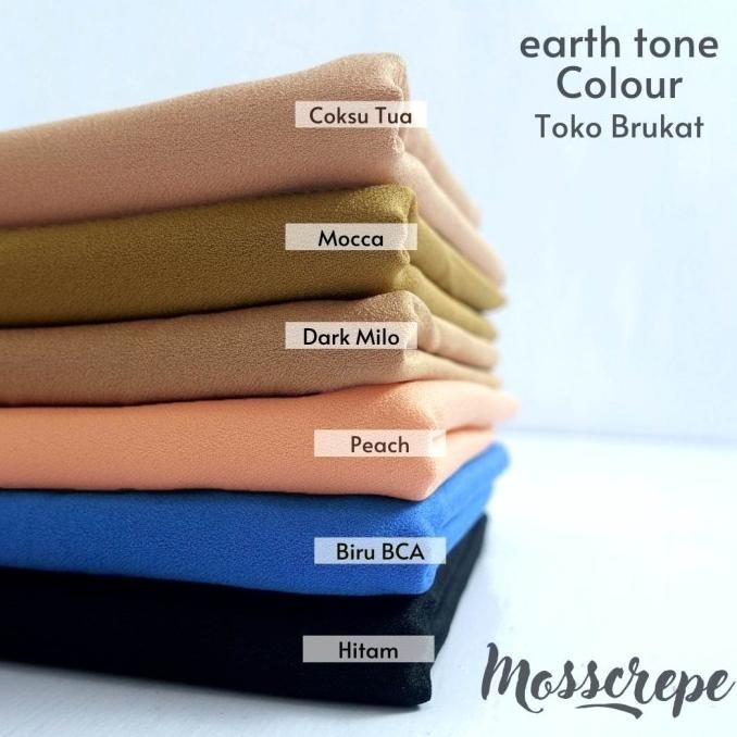 

Kain Mosscrepe / Moschino Per 1 Yards Grosir Terlaris