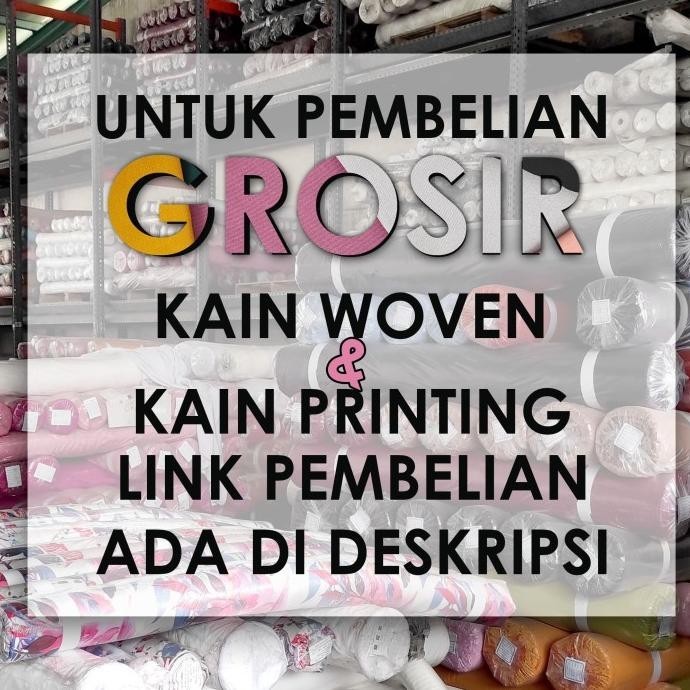 

Kain Tile / Kain Tile Fancy Motif Bunga D-1873 Stok Terbatas