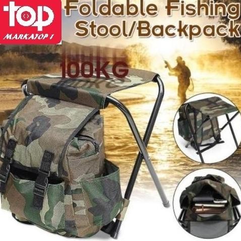 Kursi Tas Lipat Kursi Mancing TAS MANCING TAS RANSEL KURSI LIPAT