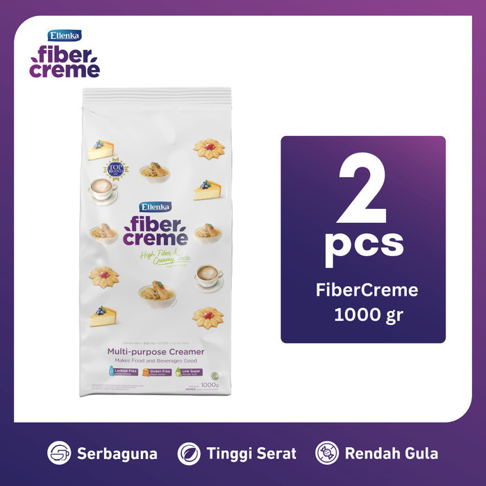 

Ready FiberCreme Foil Pack 1000gr Twinpack