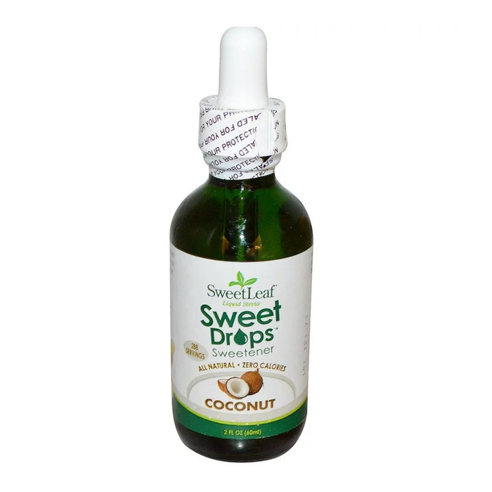 

Ready Wisdom Natural, SweetLeaf Liquid Stevia, SweetDrops Sweetener (60ml)