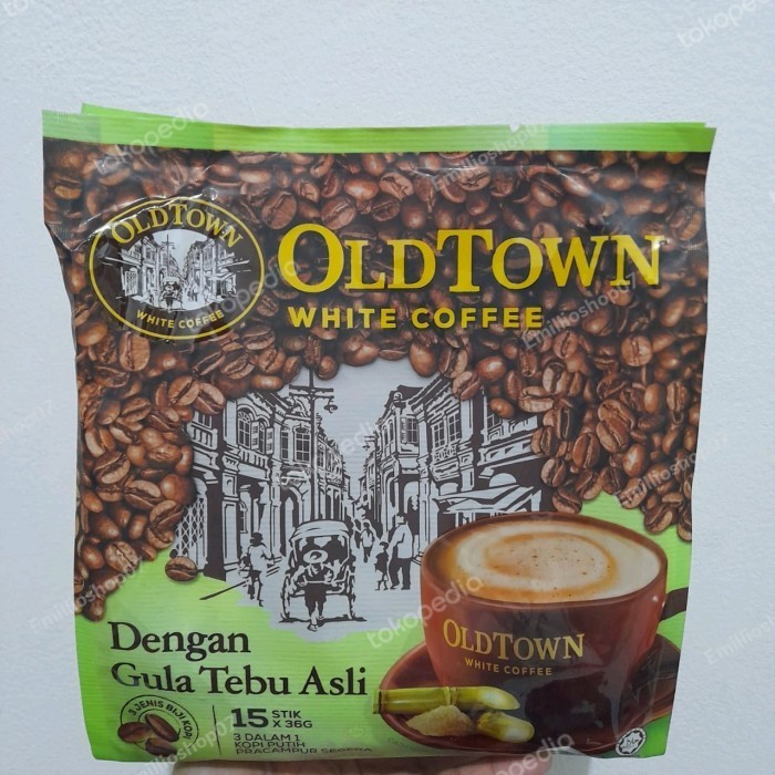 

Ready oldtown white coffee cane sugar (gula tebu)