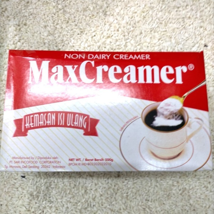 

Ready maxcreamer isi ulang 500gr