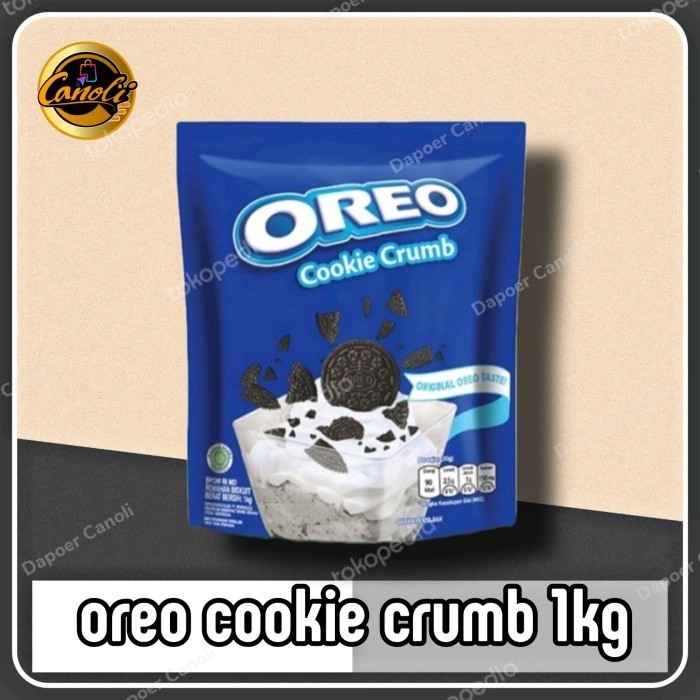 

BERKUALITAS oreo cookie crumb 1kg original 1 kg