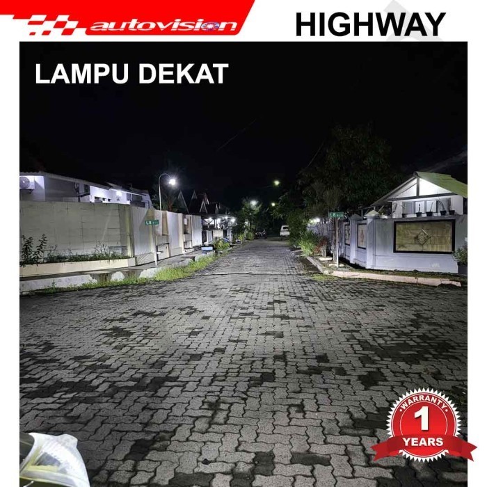Paket Led Innova Reborn Autovision Highway Lampu Dekat H11+Jauh Hb3