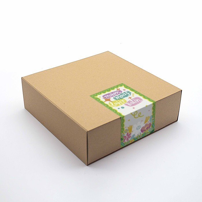 

Capricorn Design Sticker Label / Stiker Toples Lebaran isi 1 - SLP 009