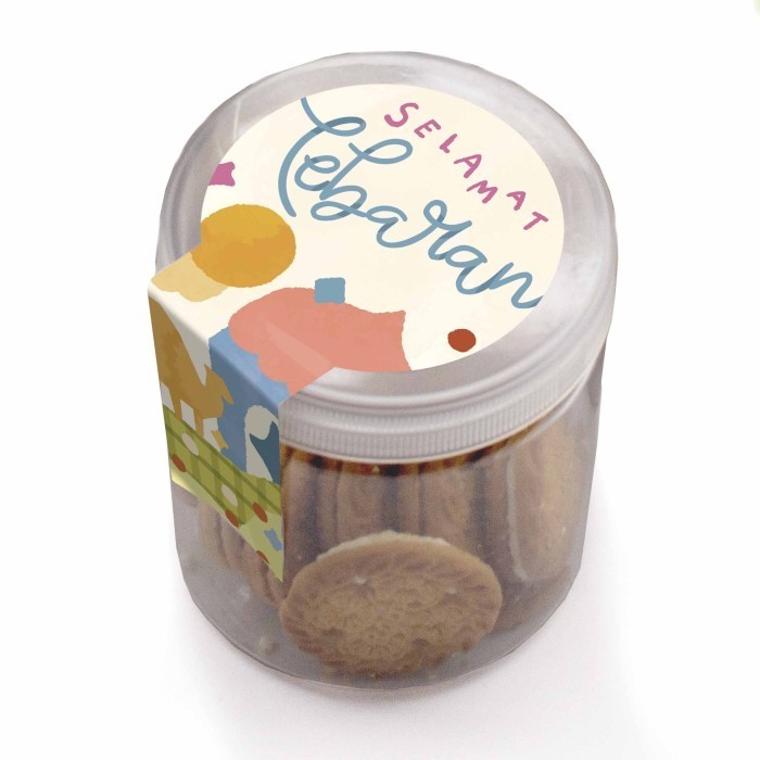 

Capricorn Design Sticker Label / Stiker Toples Lebaran isi 1 - SLT 009