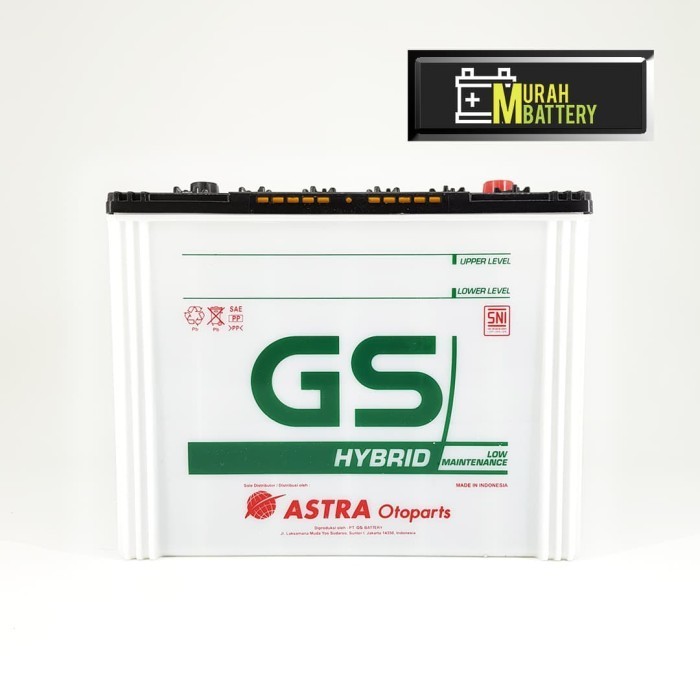 Aki Mobil Isuzu Panther Diesel Gs Hybrid Ns70 Aki Basah 12V / 65Ah