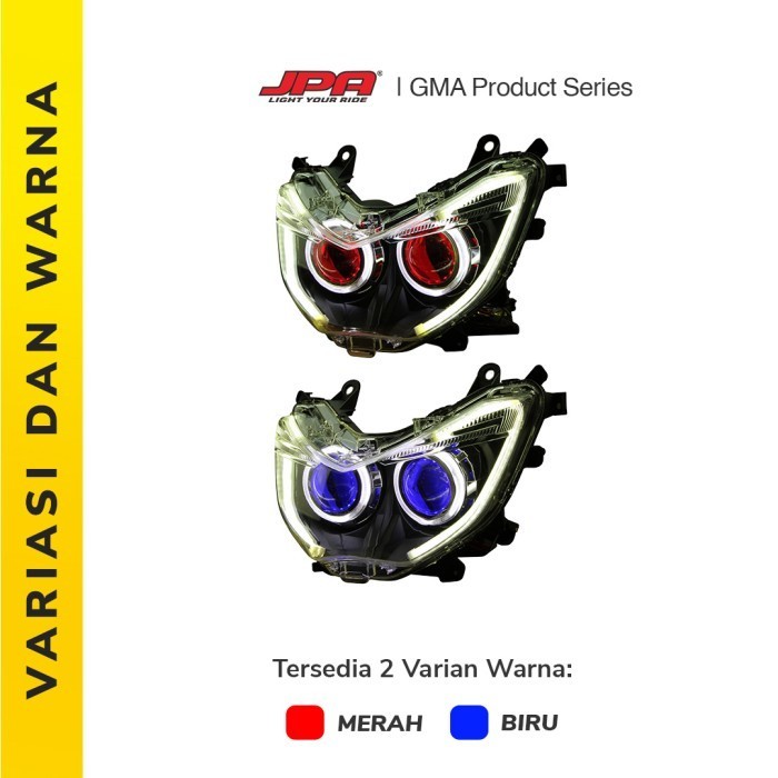 Lampu Depan Nmax Hid + Projie