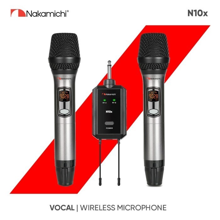 Nakamichi N10X / N 10X / N-10X 2Pcs Microphone Wireless