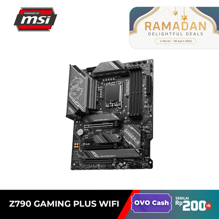Msi Z790 Gaming Plus Wifi Motherboard Intel Z790 Lga 1700 Ddr5 Atx