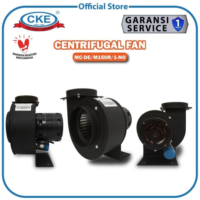 Centrifugal Cke Mc-De/M150R/1-No 220V Blower Fan Keong Hisap Udara