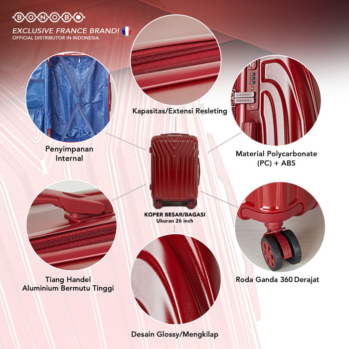 Bonobo Luggage 22" & 26"