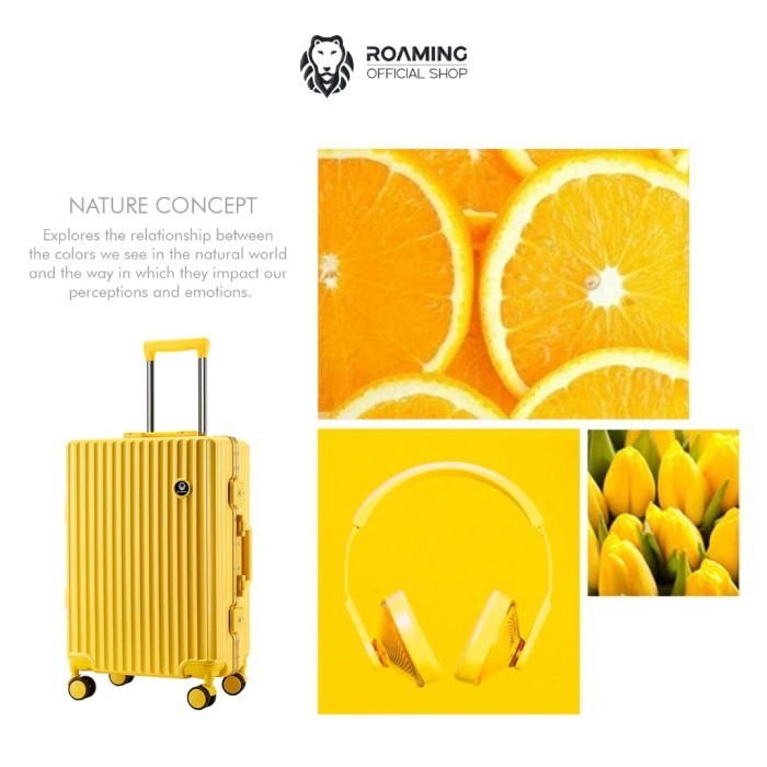 24" Koper/Luggage/ Suitcase Parkson Semi Aluminium No-Zipper Type T034