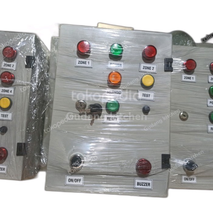 Panel Alarm Gas 2Zone