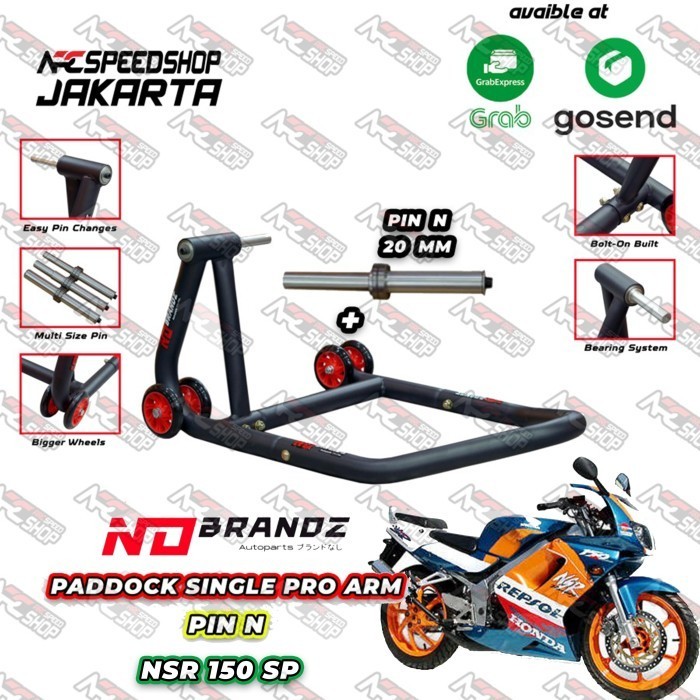Standart Paddock Belakang Single Arm No Brandz Nsr 150 Sp