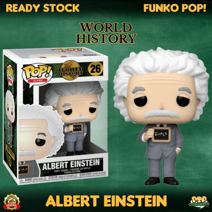 Funko Pop Icons - World History - Albert Einstein