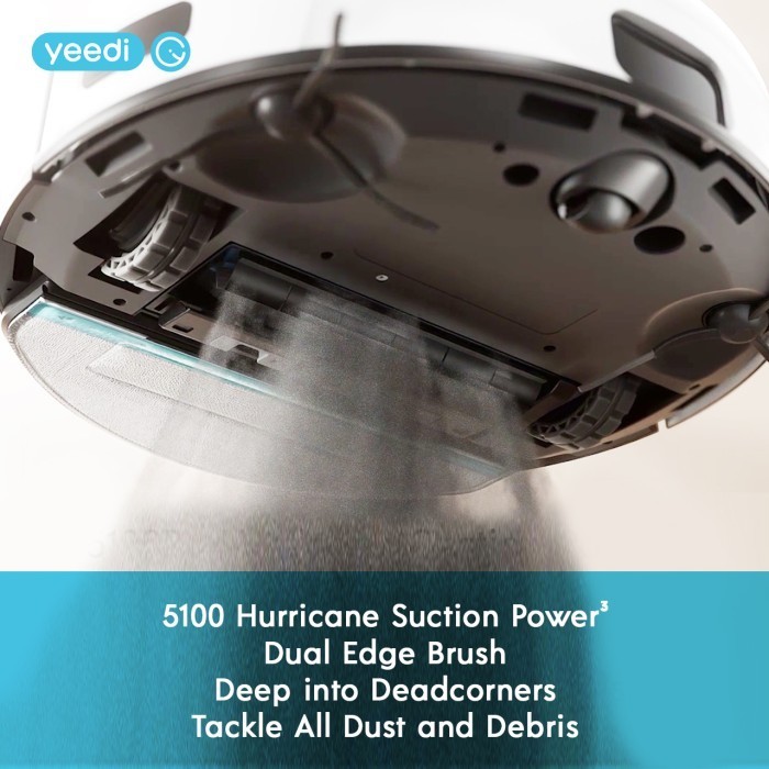 Yeedi Cube Robot Vacuum Cleaner Mop With Self Emptying Washing Station