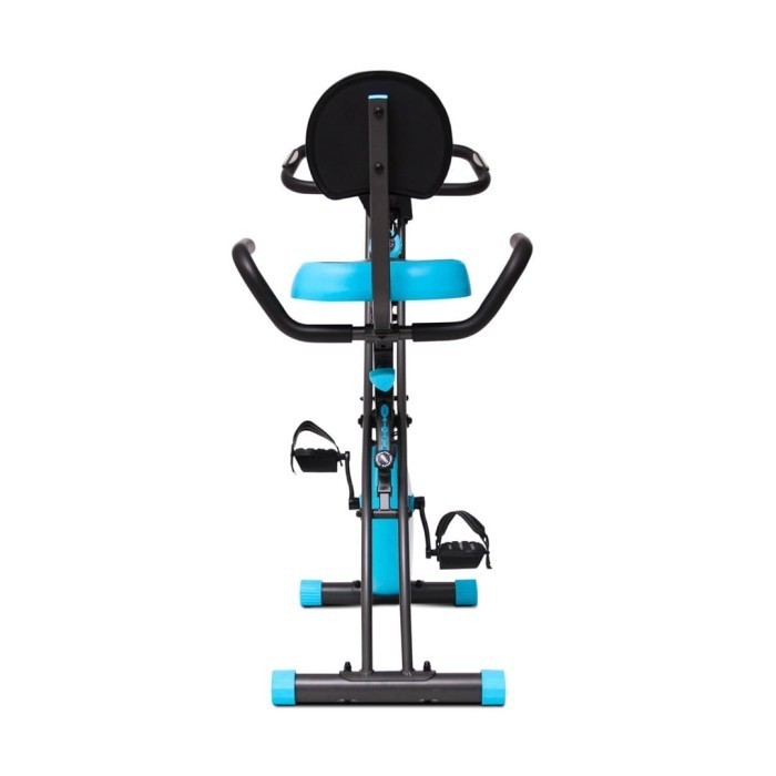 Sepeda Statis Rope Tube Resistance Jaco Rope Bike Jc 950 Biru