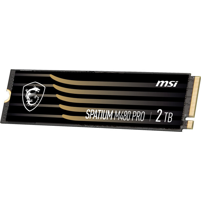 Msi Spatium M480 Pro Pcie 4.0 Nvme M.2 Ssd 2Tb [Nvme, Gen4]