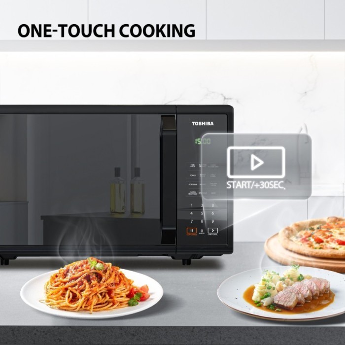 Microwave Oven Grill Toshiba Mm-Eg24P(Bm)