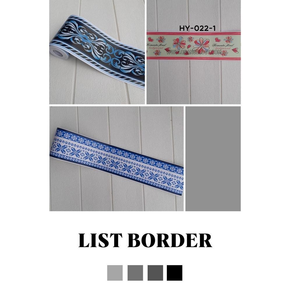 Wallpaper List Foam Wallborder Foam 3D / Wall Border List / List dinding Ukuran 10cm x10m