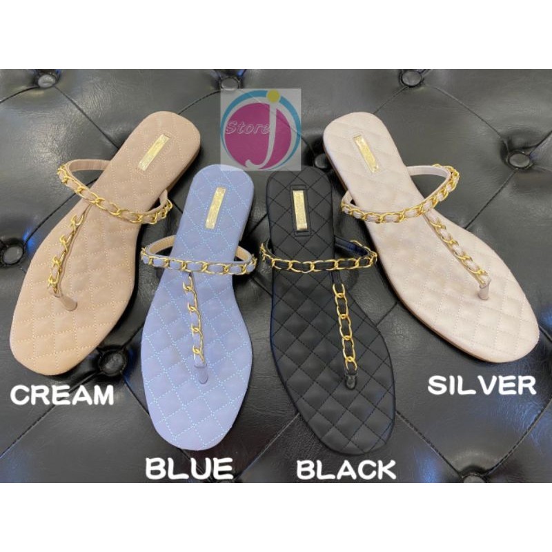 Sandal Jepit Wanita  Urban&Co Aiko Promo (last pc cream size 37)