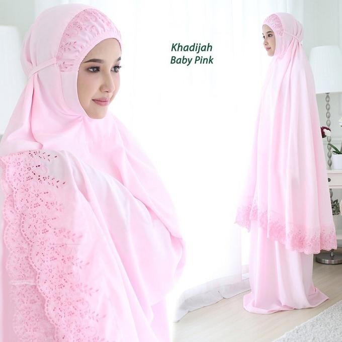 Terlaris Mukenah Dewasa Siti Khadijah Mukena Khodijah Jumbo Katun Adem Free Tas Original