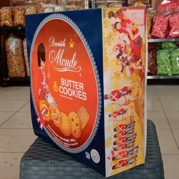 

Siap Kirim >>> Danish Monde Butter Cookies 908 Gram