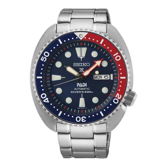 Seiko Prospex Srpe99K1 Turtle Automatic Divers 200M Blue Dial