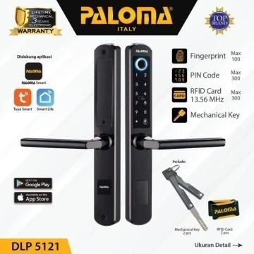 PALOMA DLP 5121 SMART DIGITAL LOCK PALOMA WIFI HANDLE PINTU ALUMUNIUM