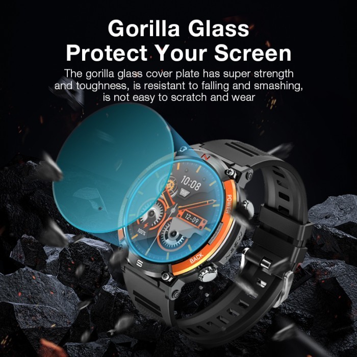 Eyd Cross Smartwatch Ip68 Waterproof Sport Outdoor Smartwatch