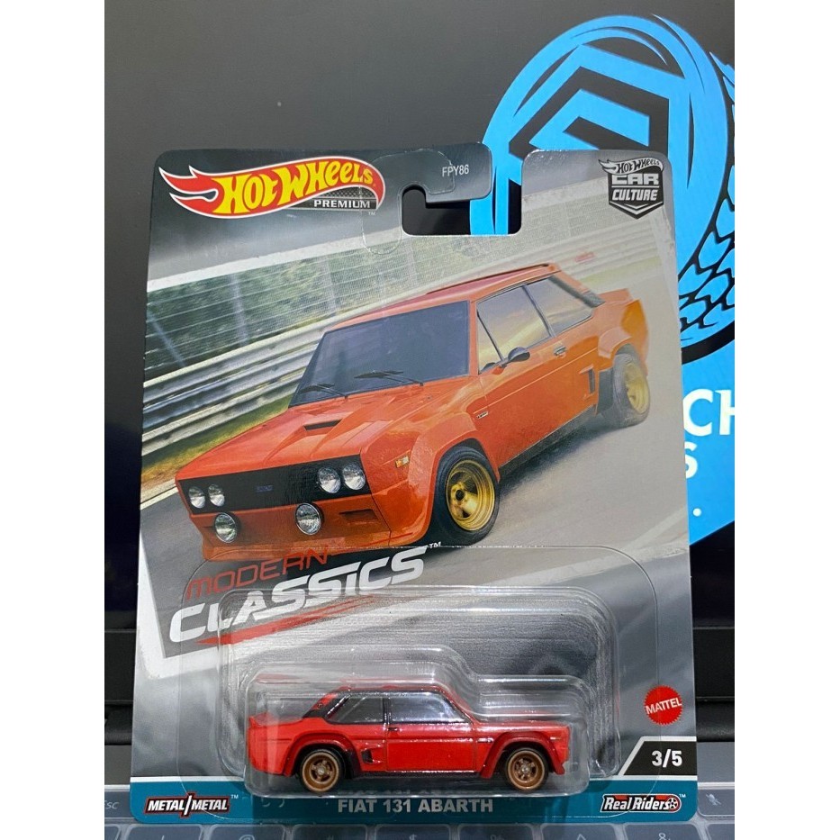 Hotwheels Fiat 131 Abarth Merah Modern Classics 2023