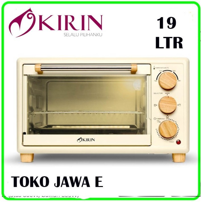 Oven + Microwave Kirin Kbo 190 (Low Watt) - 19 Liter