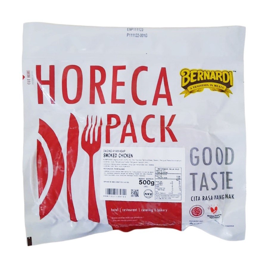 

Bernardi Daging Ayam Asap 500 Gr Smoked Chicken -Gratisongkir