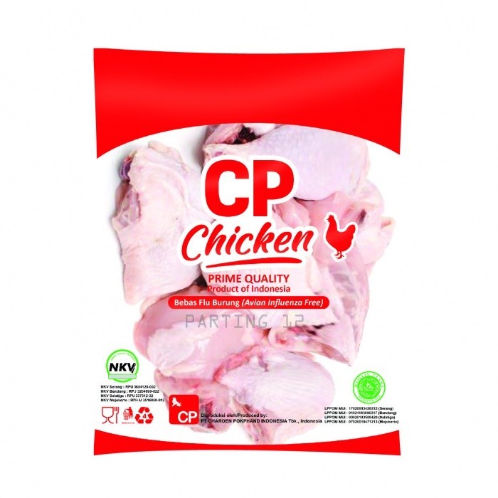 

Ayam Utuh Potong 12 Cp 0.9-1Kg Fiesta Halal -Gratisongkir