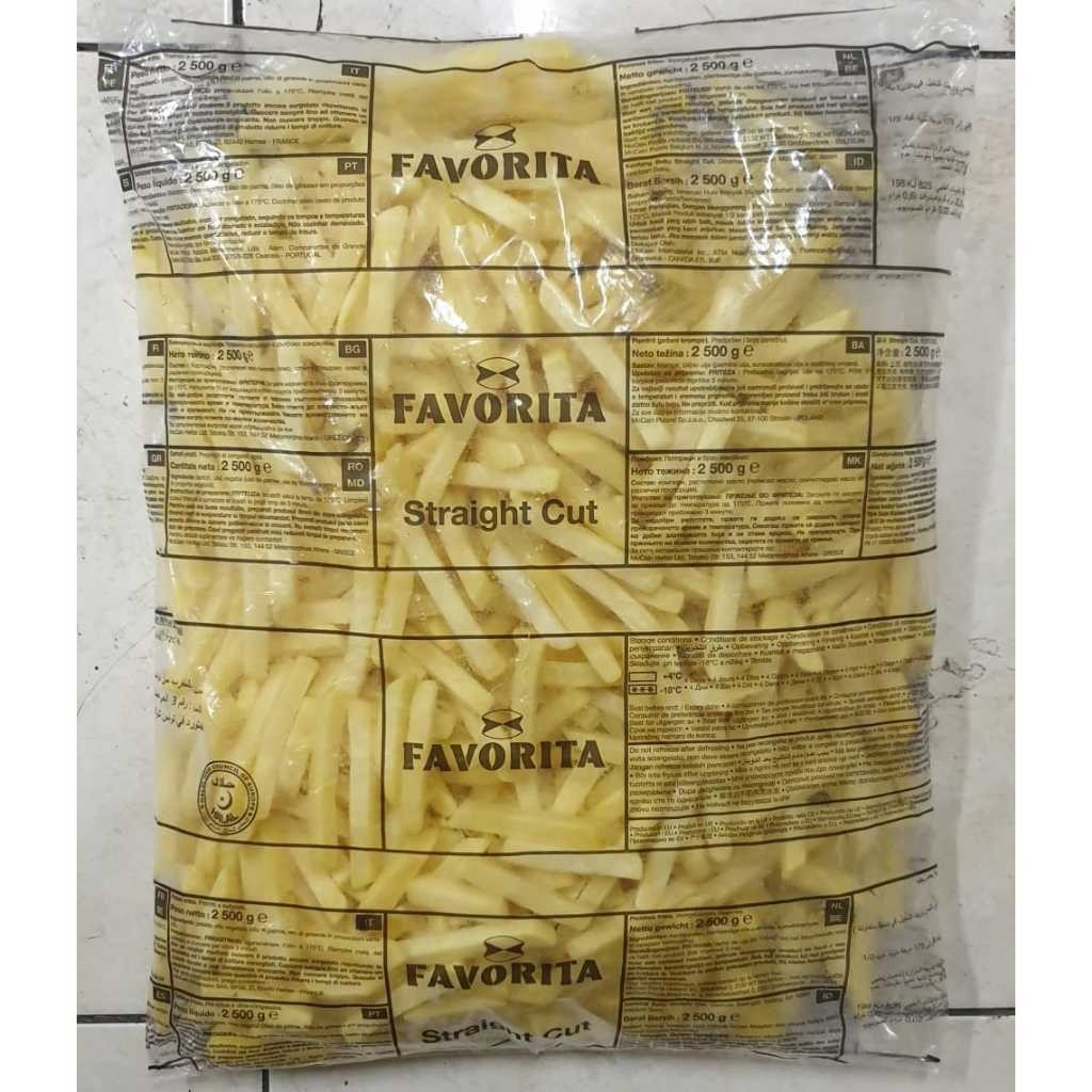 

Kentang Goreng Mccain Favorita Straight Cut 2,5Kg Classic French Fries Import -Gratisongkir