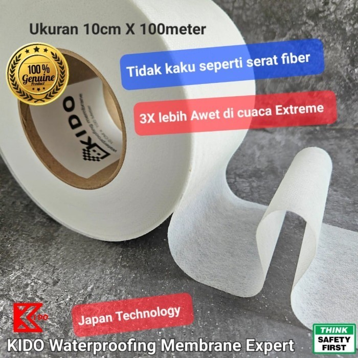 SERAT FIBER KAIN AQUAPROOF POLYESTER/WATERPROOF PELAPIS ANTI BOCOR
