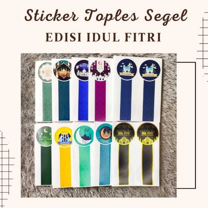 

Sticker Toples Segel Edisi Idul Fitri