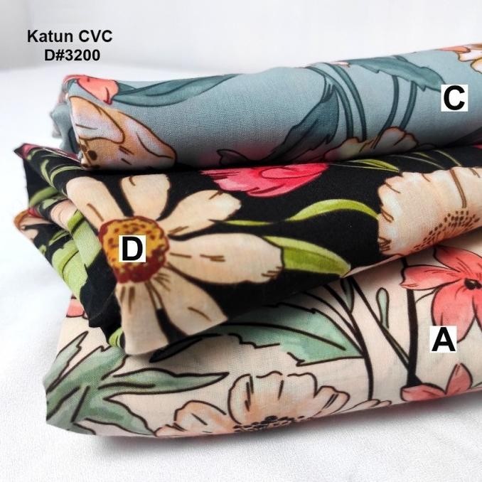 

Kain Katun / Kain Katun Cvc D-3200 Stok Terbatas