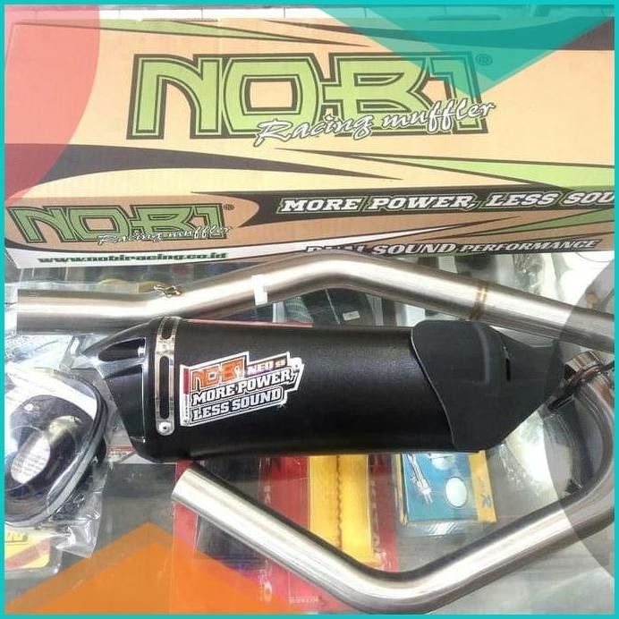 KNALPOT RECING NOBI NEW SS DOUL SOUND UNTUK SUZUKI GSX 150 19F3B2024 l