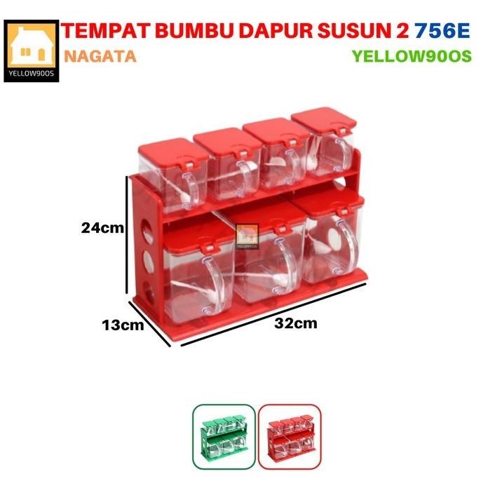 Tempat Bumbu Susun 2 Kitchen Set 756 E Nagata