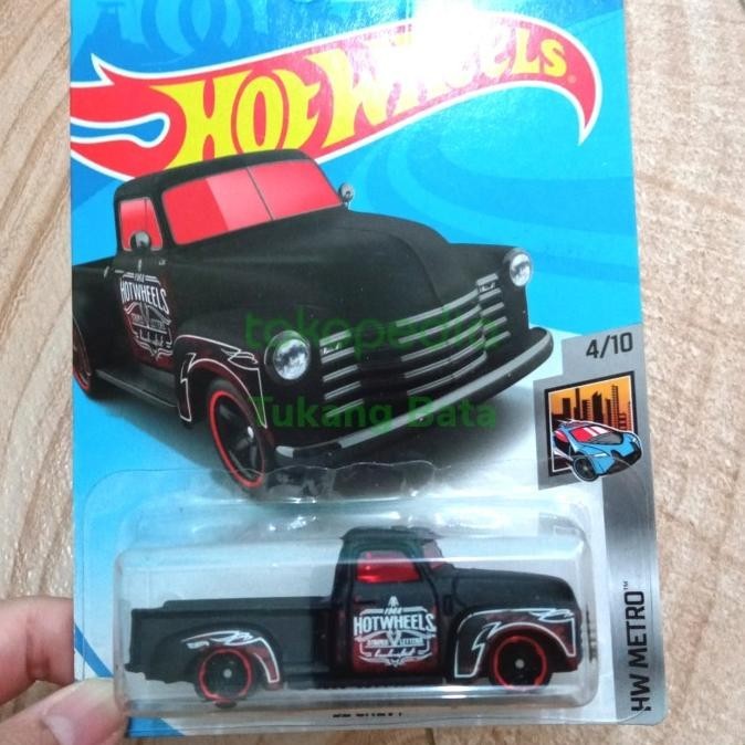 HOTWHEELS 52 CHEVY HITAM