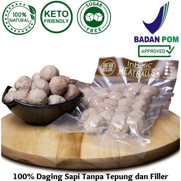 

Low Carb Beef Meatballs / Bakso Sapi Tanpa Tepung | Keto-Friendly