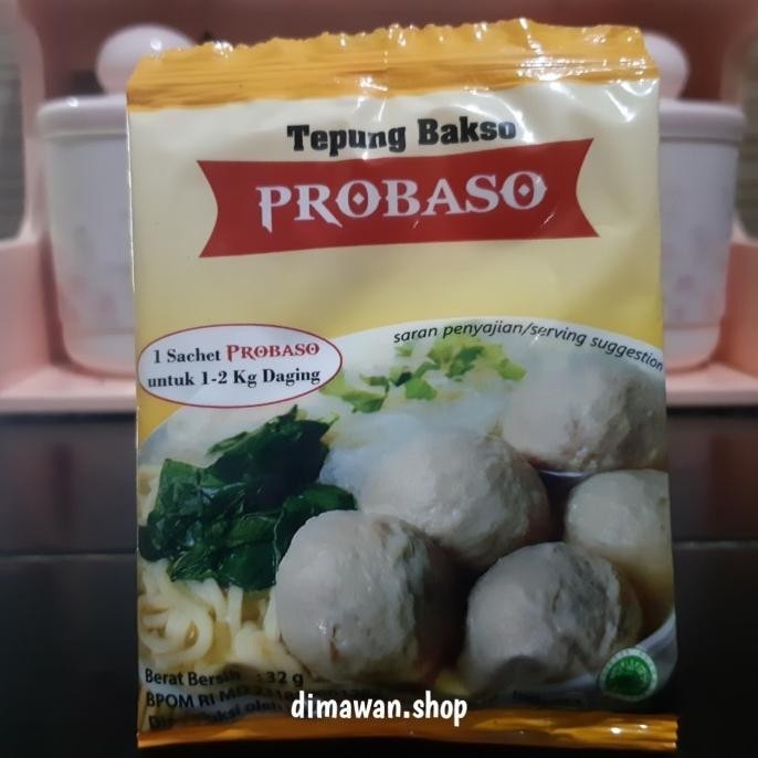 

PROBASO tepung pengenyal bakso 32 gram