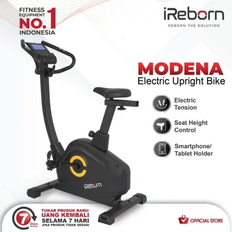 Alat Fitness sepeda Statis iReborn Modena Upright Bike