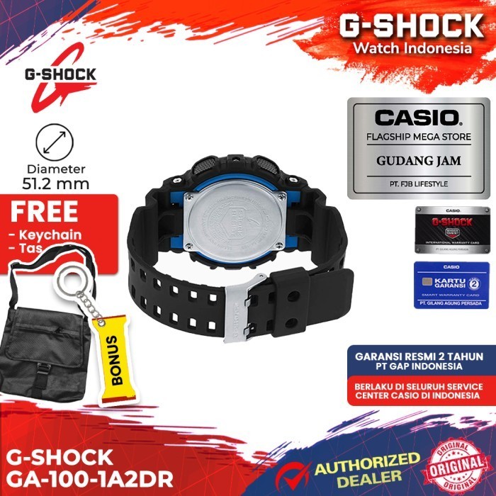 G-Shock Gshock Ga-100-1A2Dr Ga-100-1A Ga-100 Ga100 Ga 100