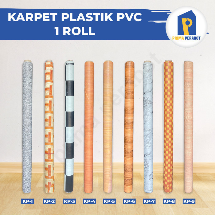 KARPET LANTAI PLASTIK PVC 1 ROLL