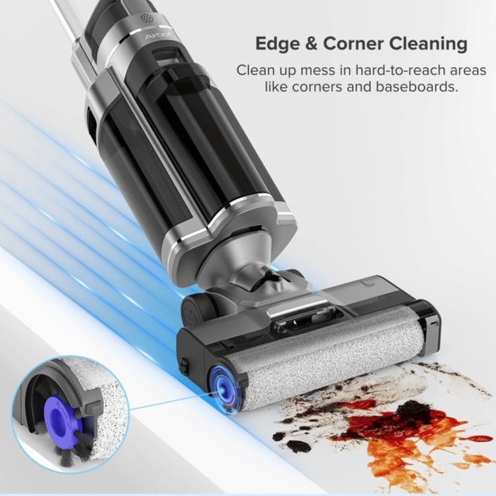 Airbot Iclean Omni X, Wet Dry Spot Vacuum Cleaner Cordless Vacuum Mop