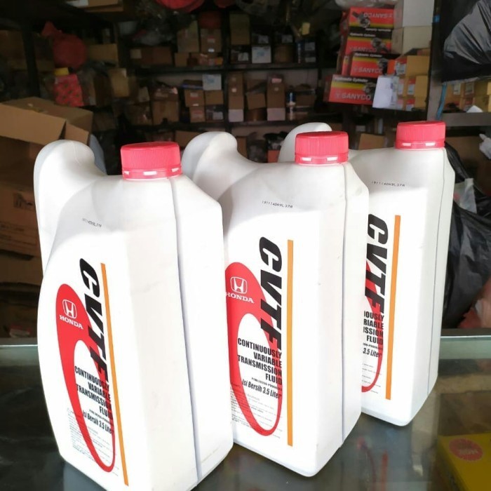 OLI TRANSMISI 3,5 LITER MOBIL HONDA MATIC CVTF (CITY, CRZ, JAZZ)